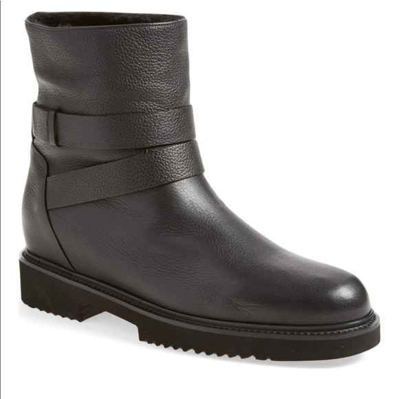 Vince Shoes - VINCE Cagney Black Boston Calf Boot
